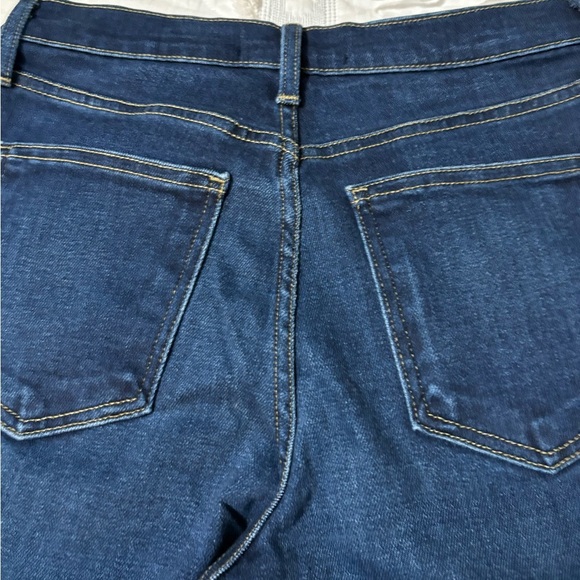 Just Black Denim Palazzo jeans. Wide leg, cuffed hem. Dark wash. Very trendy. - Picture 8 of 16